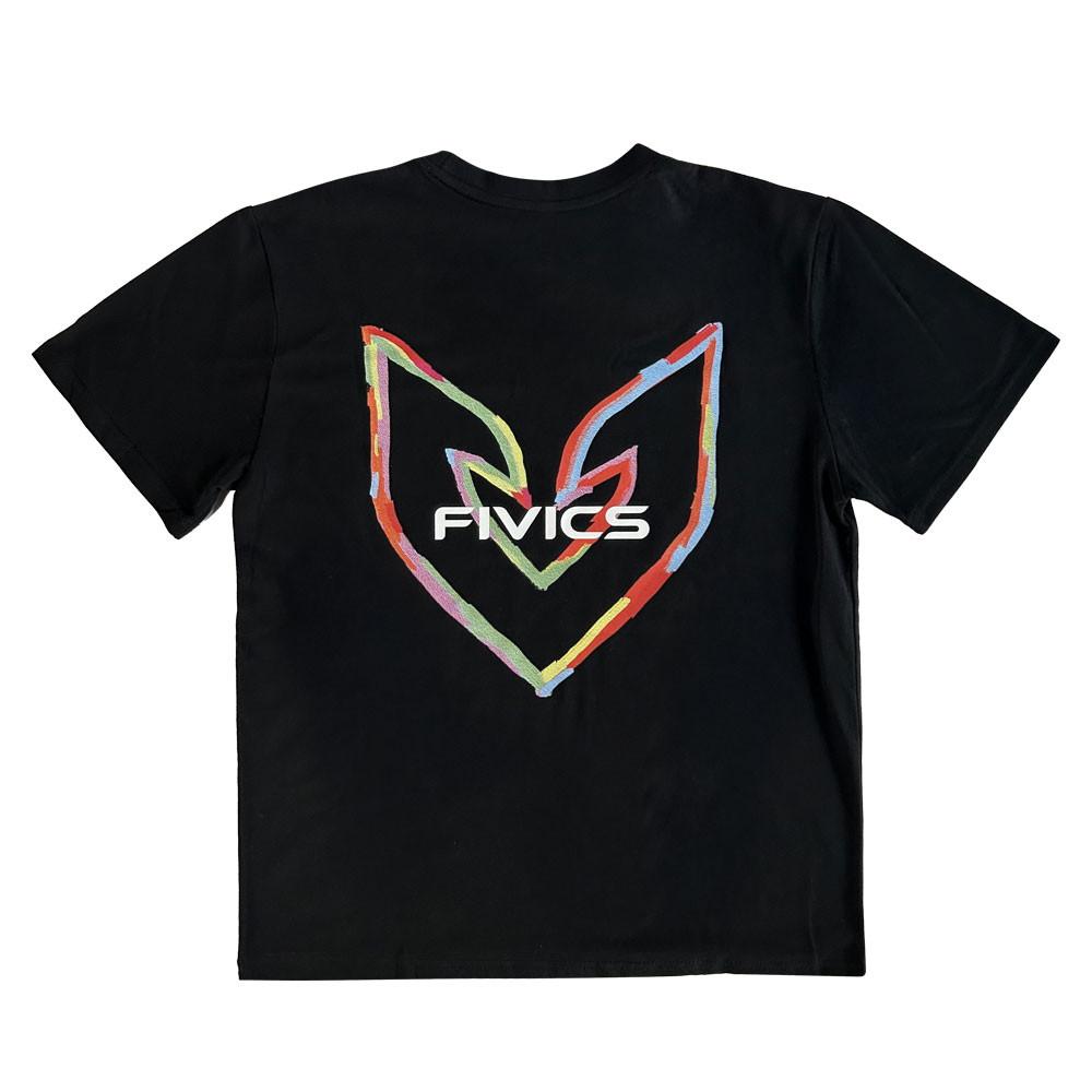 2025 파이빅스 로고 티셔츠 (블랙)